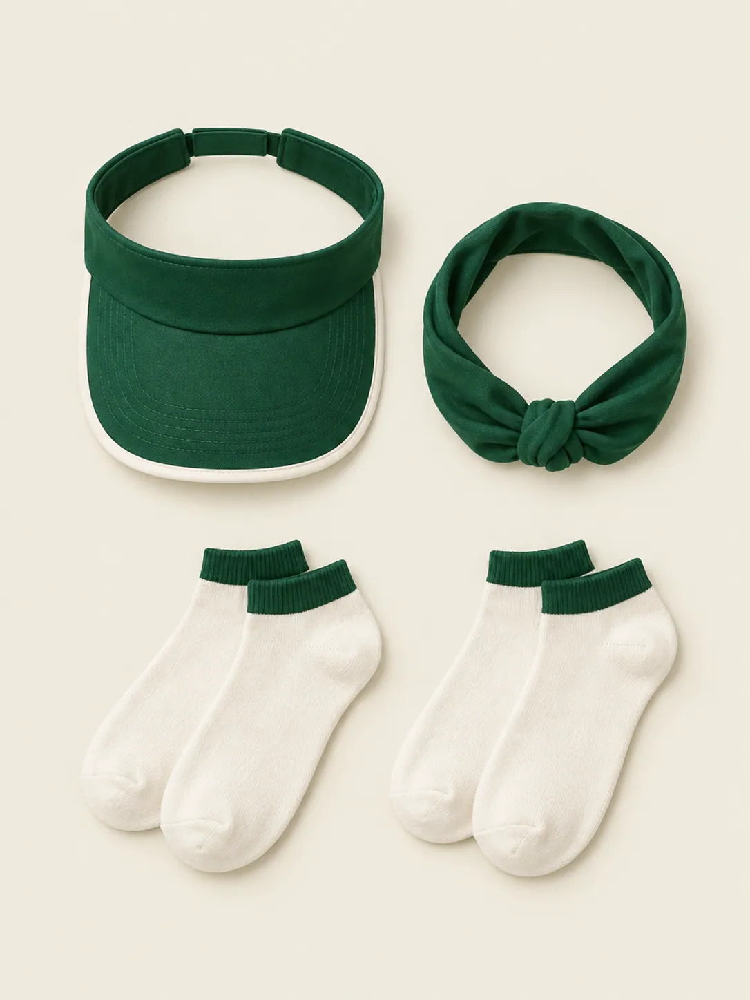 Weekend Kit Set in Court Green, front view